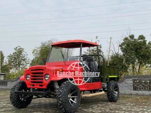 Voiture de tourisme tout-terrain électrique Jeep 2-4 places 4x4 certifiée CE avec garantie de 2 ans pour transport spécial - Product Image 2