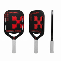 Raquette de pickleball en fibre de carbone Toray T700, approuvée USAPA, avec noyau alvéolé aérodynamique, trous Smile durables, épaisseur 16 mm, pressage à chaud