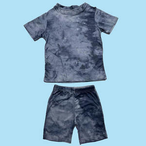 Ensembles de vêtements pour parents et enfants RTS 2022, été, tie-dye, élastiques, col rond, vêtements pour bébé garçon, tenues pour enfants - Product Image 3