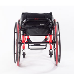 Fauteuil roulant de sport de course 24 pouces en fibre de carbone super léger professionnel avec coussin de siège confortable et respirant - Product Image 3