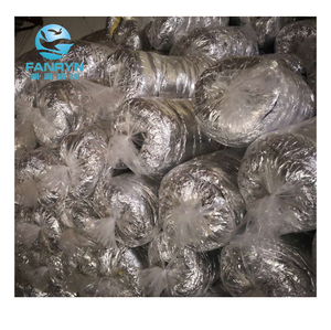HVAC duct foil back <span class=keywords><strong>flexible</strong></span> 600mm's isolation airborne - Product Image 6