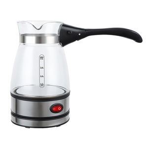 Carafe à café arabe en verre de 0,5 L, usage professionnel pour café, avec poignée en plastique durable, petit appareil de cuisine - Product Image 6