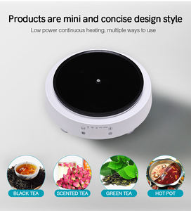 Ménage Rond Blanc table de Cuisson À <span class=keywords><strong>Induction</strong></span> table de Cuisson À <span class=keywords><strong>Induction</strong></span> Portative 2000W Cuisinière À <span class=keywords><strong>Induction</strong></span> Pour Le Thé - Product Image 4