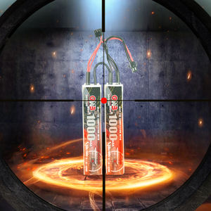 Gnb Gaoneng 1000Mah 2S 7.4V 30c 60c Rc Lipo Batterij Airsoft Sm Connector - Product Image 5