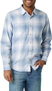 2023 Hot Plaid Colors Essentials <strong>Men's</strong> Long Sleeve Cotton Polyester Spandex OEM ODM Support Flannel Shirt - Product Image 5