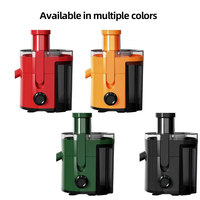 Extracteur de jus de fruits en gros d'usine 400W avec filtre SUS430, récipient à pulpe de 600 ml, 2 vitesses pour ananas et mangue à usage domestique