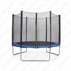 Tiansuw — <span class=keywords><strong>Trampoline</strong></span> <span class=keywords><strong>de</strong></span> <span class=keywords><strong>jardin</strong></span> pour enfants, Mini <span class=keywords><strong>Trampoline</strong></span> rond d'extérieur, avec filet <span class=keywords><strong>de</strong></span> sécurité, bon marché, à vendre - Product Image 2