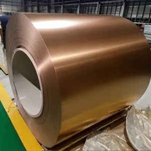 सोना कार्बन स्टील स्टेनलेस स्टील रंग लेपित प्लेट कॉइल