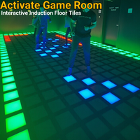 Losetas LED Interactivas para Juegos de Escape en Interiores y Exteriores, Resistentes al Agua, Programables, con Activación por Movimiento