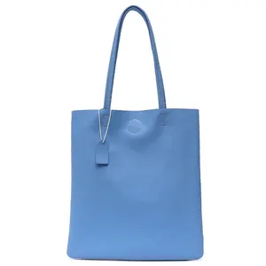 Gerçek inek deri çift kol çantası çanta basit yumuşak dana dizüstü çantası alışveriş el taşıma çanta büyük dizüstü renk çanta