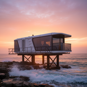 <span class=keywords><strong>Cabina</strong></span> di Lusso a Forma di Capsula Spaziale, Moderna Stanza <span class=keywords><strong>Mobile</strong></span> Compatta per Hotel - Product Image 1