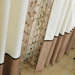 Rèm Vải Innermor Sang Trọng Theo Mét, Rèm Cửa Phong Cách Hiện Đại Đơn Giản Cho Phòng Khách Phòng Ngủ