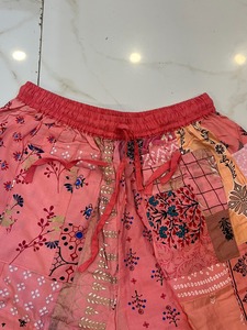 Pantalones Harem de Patchwork, Talla Única, Holgados y Cómodos para Cualquier Talla, Proveedor de la India - Product Image 4