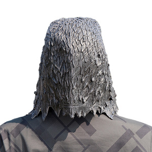 Masque en latex Black Eagle, taille unique, couvre-chef animal pour fête d'Halloween, accessoires de costume cosplay - Product Image 5