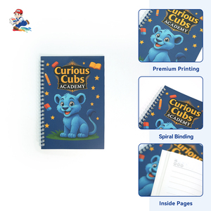 Cuaderno Creativo de Dibujos Animados para Elecciones con <span class=keywords><strong>Personajes</strong></span> Divertidos, Expresiones Humorísticas, Personalizable, Tapa Dura, Encuadernación en Espiral - Product Image 5