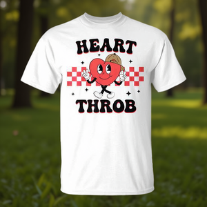 T-shirt a quadretti Heart Throb per bambino, per San Valentino - Product Image 3
