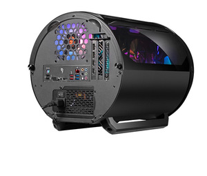 Hot Selling New Arrival ODM/OEM Tempered Glass Computer <strong>Case</strong> Water Cooling Gaming PC with Micro ATX <strong>Motherboard</strong> Support - Product Image 4