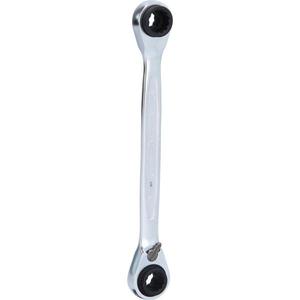 KS TOOLS - 503.4543 4 in 1 GEAR plus reversing double ratchet <b>ring</b> <b>spanner</b> - EAN 4042146225547 WRENCHES <b>RING</b> WRENCHES - Product Image 1