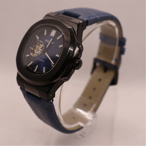Water Resistant Leather Strap <b>Wristwatch</b> NH38 <b>Automatic</b> Movement Pointer Dial Sapphire Crystal Watch For Men - Product Image 2