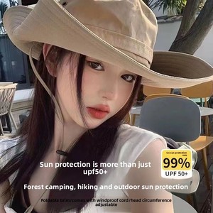 Striped Summer Autumn Outdoor Cowboy <b>Hats</b> for Men Women-Sun Hiking Fishing & Mountaineering - Product Image 1