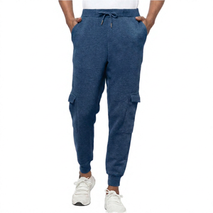 <b>Men</b> Casual <b>Trousers</b> Slim Fit Lightweight Mid Waist Cotton High Quality Customized Color OEM Service - Product Image 1