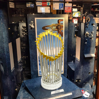 Trofeo de campeonato de liga de béisbol MLB personalizado, trofeo conmemorativo de Honor de celebración del juego, puede personalizar el nombre y el nombre del equipo