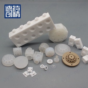 Dechuang Pctfe <b>Plastic</b> Parts Irregular Shape Translucent Laboratory Chemical <b>Engineering</b> Valve Components - Product Image 4
