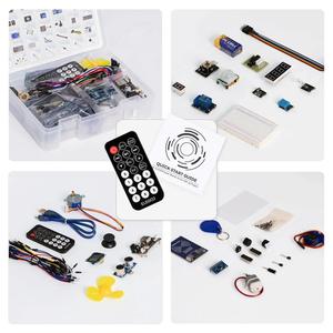 Kit de Placa de Prototipos ELEGOO ESP-32 Super Starter con WiFi+BT ISM2.4G 802.11/b/g/n, Compatible con Desarrollo IoT - Product Image 2