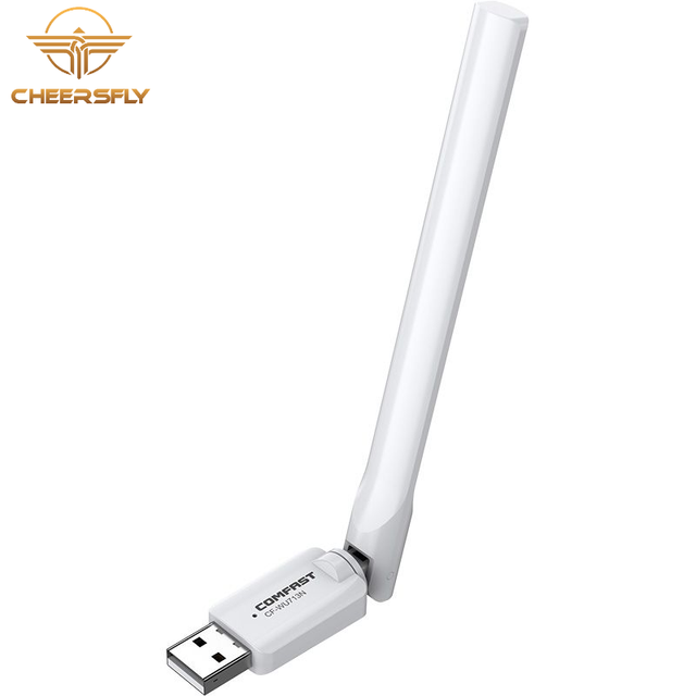 CF-WU713N Wireless External 2.4GHz 300Mbps USB2.0 WiFi Adapter MT7603 Chipset for Desktop/Laptop 12-Month Warranty CE/FCC