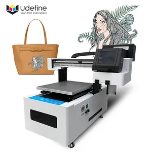 Udefine printer inkjet Led uv, printer flatbed tipe meja untuk mesin cetak botol mug