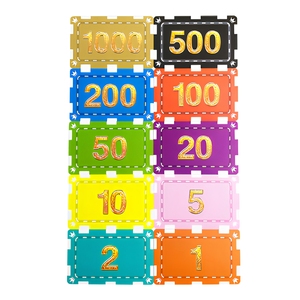 Jetons et cartes en PVC imperméables, résistants à l'abrasion, écologiques et non toxiques pour salles de mahjong, salles de <span class=keywords><strong>poker</strong></span>, Texas Hold'em - Product Image 3