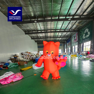Giant Inflatable Cartoon Animal Model <strong>Climbing</strong> Wall Inflatable Cat Mascot - Product Image 2