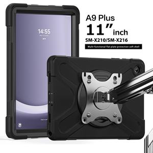 Funda de Silicona Resistente a Golpes para Tablet Samsung Galaxy Tab A9 Plus 11 Pulgadas SM-X210 X215, con Soporte Giratorio, 2025 - Product Image 2
