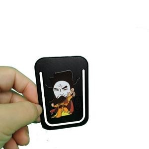 Marcapáginas Magnético de Latón con Diseño Náutico de Flores, Color Personalizado, Plateado, Pintado, Artesanía Metálica, Regalo, Forma Personalizada, Regreso a Clases 2020 - Product Image 3