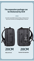 Sac à dos d'ordinateur portable unisexe décontracté en tissu Oxford, imperméable, personnalisable avec logo imprimé, vente en gros, haute qualité