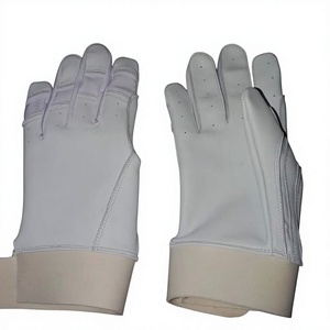 Professional Custom Leather Baseball Batting Gloves Long Cuff Wrist Support Durable Grip Design - Product Image 1