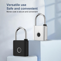 IP65 Waterproof Outdoor Office Cabinet Lock Biometric Fingerprint Security Door with Padlock Drawer Smart Lock OEM ODM Support