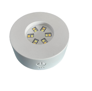 Maravillosas bases de lámparas de bola de cristal recargables de ABS con control táctil regulable, luces nocturnas para decoración de exhibiciones de acrílico - Product Image 1