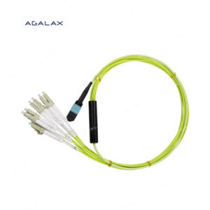 יוניקסיב ביצועים גבוהים om5 mpo/mtp רתום כבל multimode 12f mpo/PC (f)-4f דופלקס lc/upc lszh סוג b קוטביות 5 גרם - Product Image 3