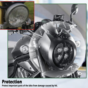 Cubierta de faro delantero de motocicleta XXUN, Deflector de viento para <span class=keywords><strong>Honda</strong></span> <span class=keywords><strong>Rebel</strong></span> CMX1100 CM1100 2021 2022 <span class=keywords><strong>2023</strong></span> 2024 2025 - Product Image 4