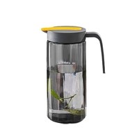 5 pcs clair logo personnalisé chine recyclé tasse à thé à boire grande carafe gobelet en verre ensemble cadeau avec carafe