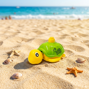 Juguete Educativo de Tortuga de Cuerda Personalizado para Niños - Presiona y Arrastra, Certificado EN71, en Caja, de Plástico PVC, Edades 3-6 - Product Image 4