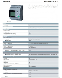 Nuevo Módulo de Comunicación PLC CMR2020 6ED1052-1CC08-0BA2 PAC Ethernet/RJ45 para Control Industrial - Product Image 3