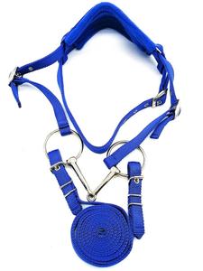 Vente en gros Collier de tête réglable Équipement d'équitation Soft Horse Tack Nylon Rope Horse Halter - Product Image 2