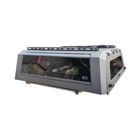 Vente directe d'usine, auvent de camionnette en acier au manganèse imperméable et verrouillable pour Tacoma RAM 1500 GMC Hilux Ford F150 BYD Shark Toyota