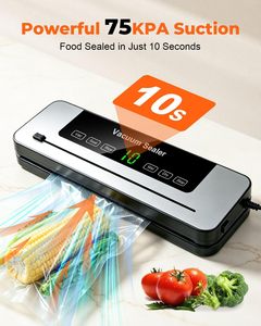 Machine d'emballage sous vide automatique, laminateur, pour conserver les aliments, à commande tactile, murale, compacte, modèle domestique, nouveau design - Product Image 4