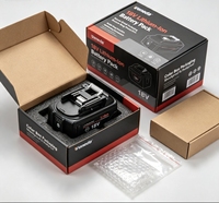Pasokan Pabrik Baterai Lithium 18V 2.0Ah 36W untuk Bor Tanpa Kabel, Paket Baterai Alat Listrik Isi Ulang 500 Siklus, Baterai Pengganti Alat Listrik