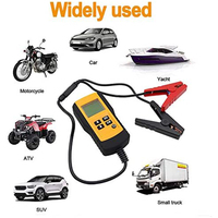 C0323 12V probador de batería de coche vehículo coche Lcd Digital batería prueba analizador Auto sistema voltaje Ohm Cca prueba herramienta de diagnóstico