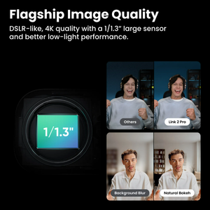 Cámara de Transmisión en Vivo <span class=keywords><strong>Insta360</strong></span> Link 2 <span class=keywords><strong>Pro</strong></span>/2C <span class=keywords><strong>Pro</strong></span> 4K con Modo Belleza - Product Image 3