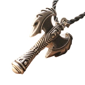 Pendentif hache de combat viking, accessoires de bijoux DIY, collier pour homme, bijoux nordiques - Product Image 3